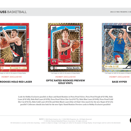 Panini - 2024/25 Donruss Basketball (NBA) - Hobby Box