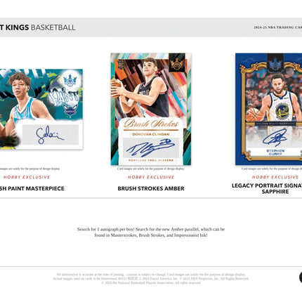 Panini - 2024/25 Court Kings Basketball (NBA) - Hobby Box