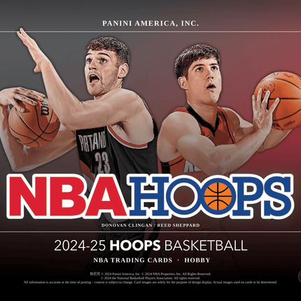 Panini - 2024/25 Hoops Basketball (NBA) - Hobby Box