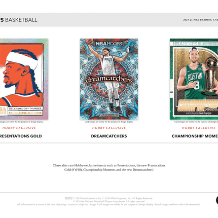 Panini - 2024/25 Hoops Basketball (NBA) - Hobby Box