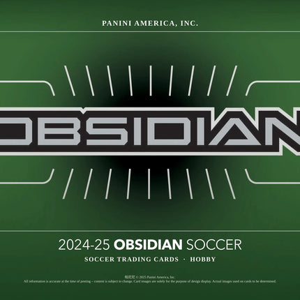 Panini - 2024/25 Obsidian Football (Soccer) - Hobby Box
