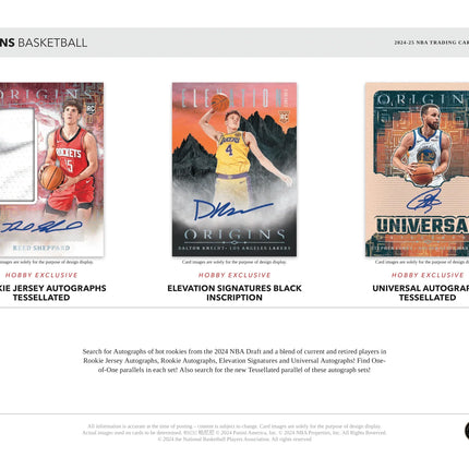 Panini - 2024/25 Origins Basketball (NBA) - Hobby Box