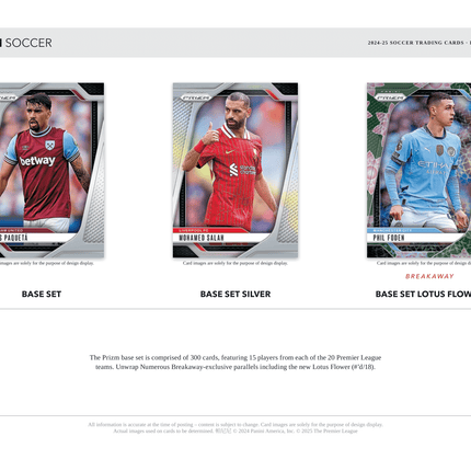 Panini - 2024/25 Prizm Premier League Football (Soccer) - Breakaway Box
