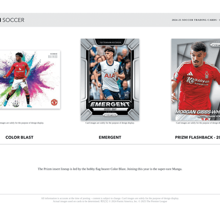 Panini - 2024/25 Prizm Premier League Football (Soccer) - Breakaway Box