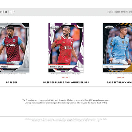 Panini - 2024/25 Prizm Premier League Football (Soccer) - Hobby Box