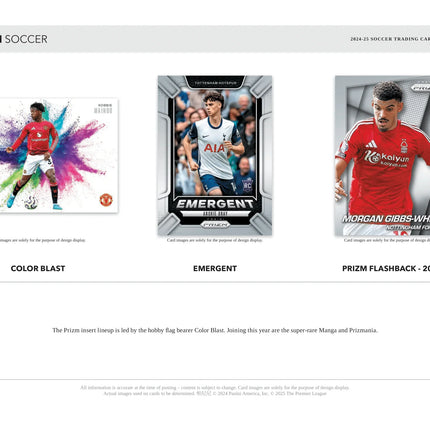 Panini - 2024/25 Prizm Premier League Football (Soccer) - Hobby Box