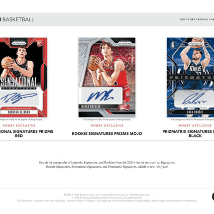 Panini - 2024/25 Prizm Basketball (NBA) - Hobby Box