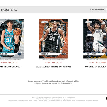 Panini - 2024/25 Prizm Basketball (NBA) - Hobby Box