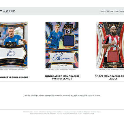 Panini - 2024/25 Select Premier League Football (Soccer) - Hobby Box