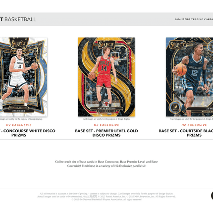 Panini - 2024/25 Select Basketball (NBA) - Hybrid H2 Box