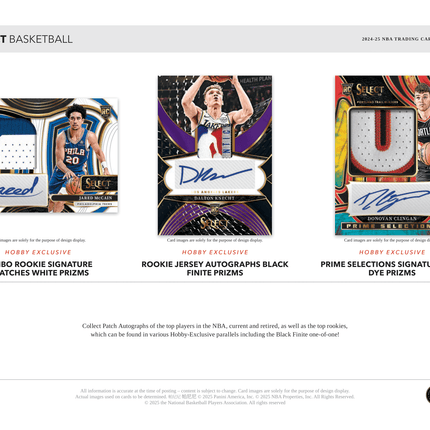 Panini - 2024/25 Select Basketball (NBA) - Hobby Box