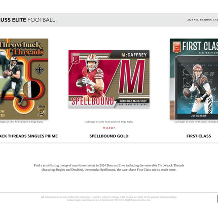 Panini - 2024 Donruss Elite American Football (NFL) - Hobby Box