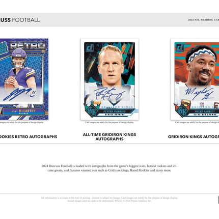 Panini - 2024 Donruss American Football (NFL) - Hobby Box