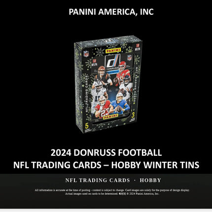 Panini - 2024 Donruss American Football (NFL) - Winter Tin