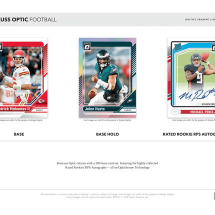 Panini - 2024 Donruss Optic American Football (NFL) - Hobby Box