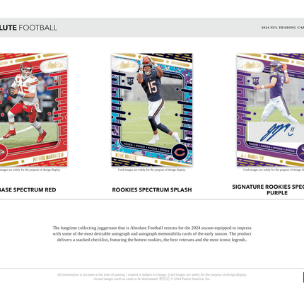Panini - 2024 Absolute American Football (NFL) - Hobby Box