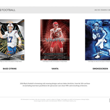 Panini - 2024 Black American Football (NFL) - Hobby Box