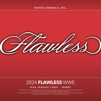 Panini - 2024 Flawless WWE - Hobby Box