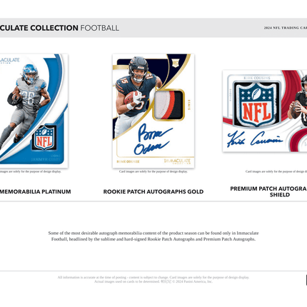 Panini - 2024 Immaculate American Football (NFL) - Hobby Box