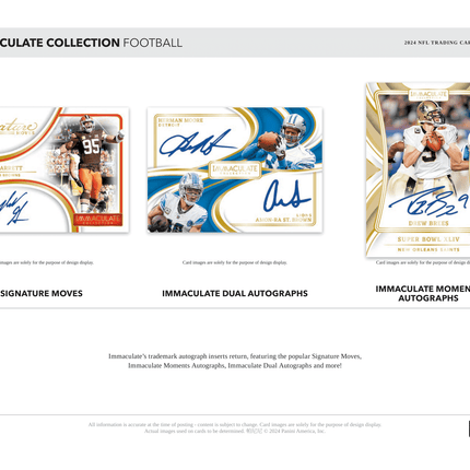 Panini - 2024 Immaculate American Football (NFL) - Hobby Box
