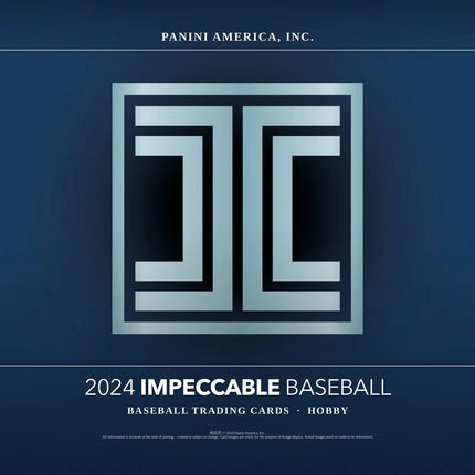 Panini - 2024 Impeccable Baseball (MLB) - Hobby Box