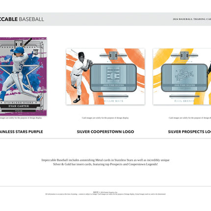 Panini - 2024 Impeccable Baseball (MLB) - Hobby Box