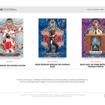 Panini - 2024 Mosaic No Huddle American Football (NFL) - Hobby Box