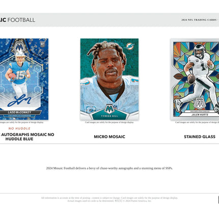 Panini - 2024 Mosaic No Huddle American Football (NFL) - Hobby Box