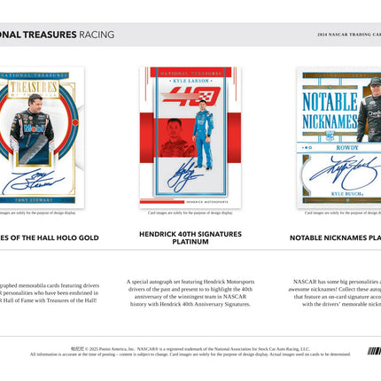 Panini - 2024 National Treasures Racing (NASCAR) - Hobby Box