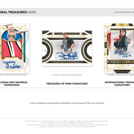 Panini - 2024 National Treasures WWE - Hobby Box