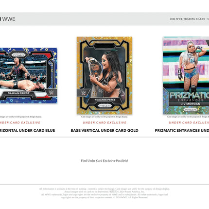 Panini - 2024 Prizm WWE Wrestling Under Card - Hobby Box