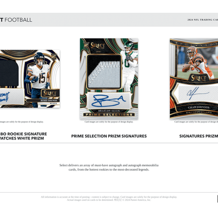 Panini - 2024 Select American Football (NFL) - Hobby Box