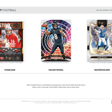 Panini - 2024 Select American Football (NFL) - Hobby Box
