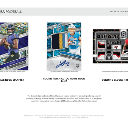 Panini - 2024 Spectra American Football (NFL) - Hobby Box