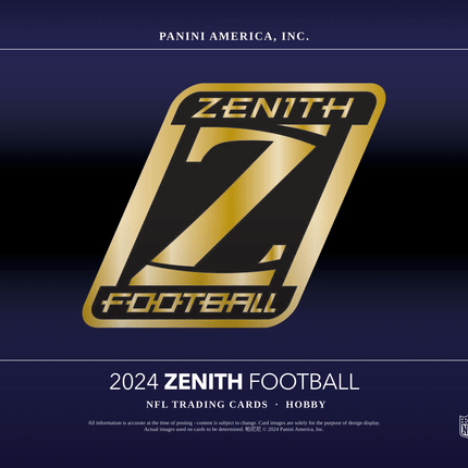 Panini - 2024 Zenith American Football (NFL) - Hobby Box