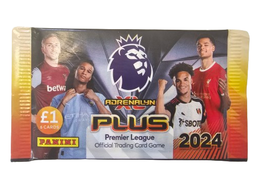 Panini - 2023/24 Premier League Adrenalyn XL PLUS Football (Soccer) - Booster Pack (6 Cards)