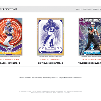 Panini - 2025 Phoenix American Football (NFL) - International Mega Box
