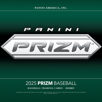 Panini - 2025 Prizm Baseball (MLB) - Hobby Box