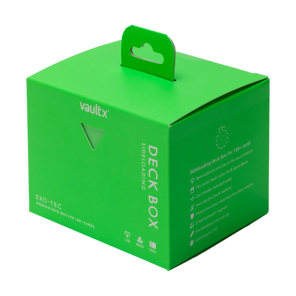 Vault X - Exo-Tec® Sideloading Deck Box 100+ - Neon Green