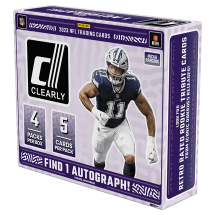 Panini - 2023 Clearly Donruss American Football (NFL) - Hobby Box