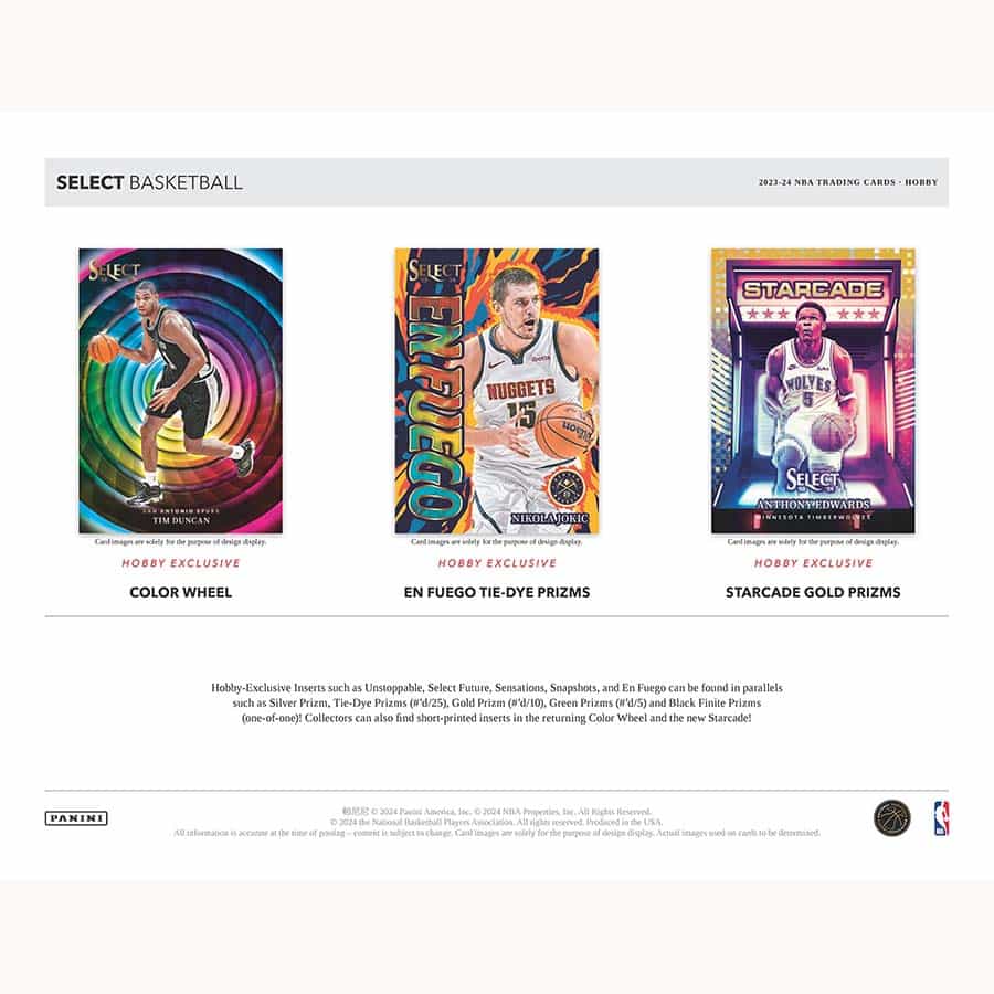 Panini - 2023/24 Select Basketball (NBA) - Hobby Box