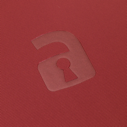 Vault X - 12-Pocket Exo-Tec® Zip Binder - Metallic Red