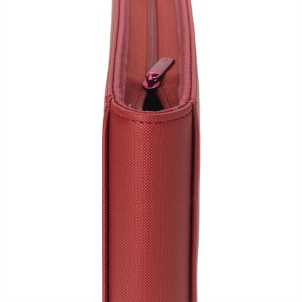 Vault X - 12-Pocket Exo-Tec® Zip Binder - Metallic Red