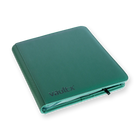 Vault X - 12-Pocket Exo-Tec® Zip Binder - Metallic Green