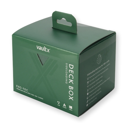 Vault X - Exo-Tec® Sideloading Deck Box 100+ - Metallic Green