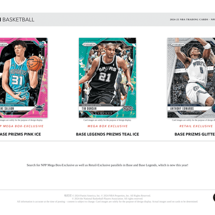 Panini - 2024/25 Prizm Basketball (NBA) - Mega Box