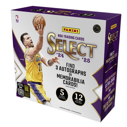 Panini - 2024/25 Select Basketball (NBA) - Hobby Box