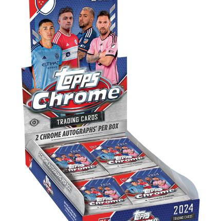 Topps - 2024 Chrome MLS Football (Soccer) - Hobby Box