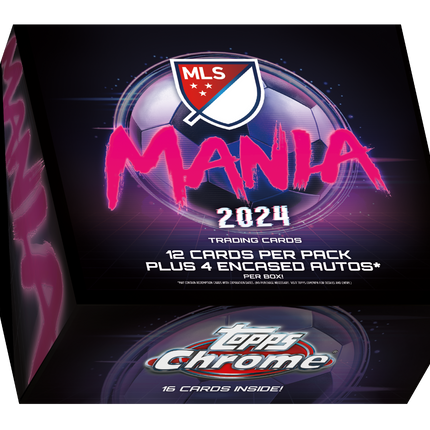 Topps - 2024 Chrome MLS Football (Soccer) - Mania Box