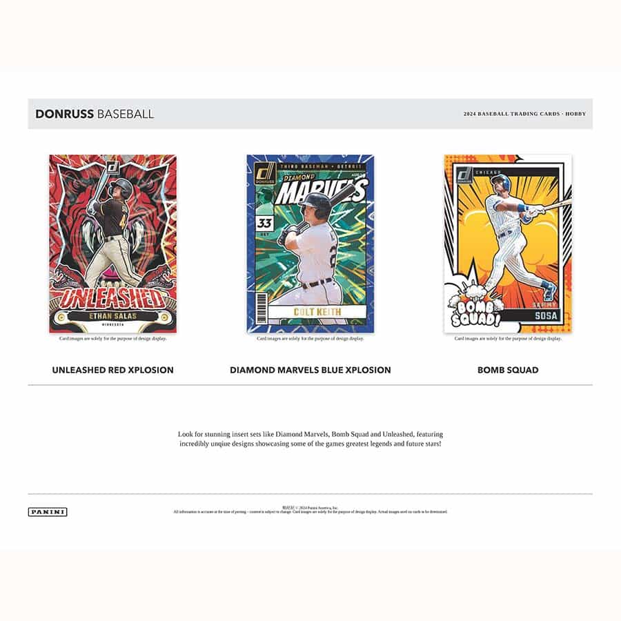 Panini - 2024 Donruss Baseball (MLB) - Hobby Box